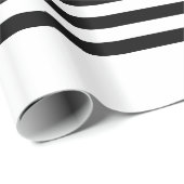 Chalkboard – ブラック/ホワイトラッピング紙 ラッピングペーパー (ロールコーナー)