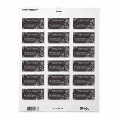 chalkboard "我々は移動した"クリスマスラベル ラベル (フルシート)