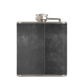 Chalkboard Best Dad Ever Father's Day Personalized フラスク (裏面)