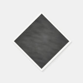 Chalkboard Blackboard背景レトロスタイル スタンダードカクテルナプキン (角)
