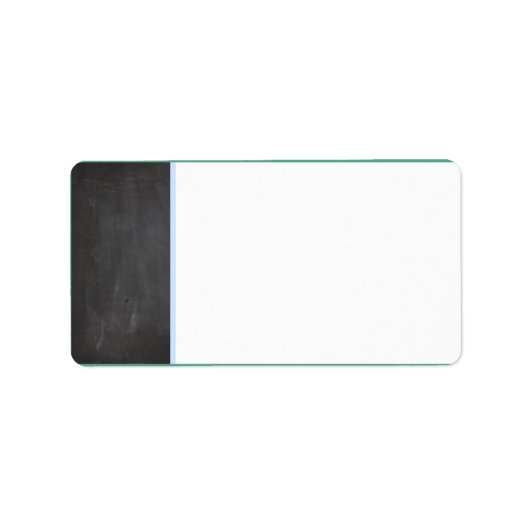 Chalkboard Blueのメー結婚リングラベル ラベル (正面)