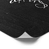Chalkboard Drum Patent ポスター (角)
