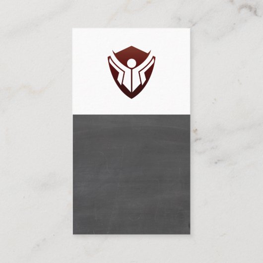 Chalkboard Educationロゴ 名刺 (裏面)