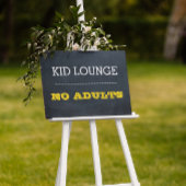 Chalkboard Gold Event Sign ポスター