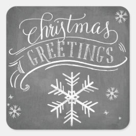 Chalkboard Greetingsコレクション スクエアシール
