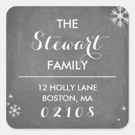 Chalkboard Greetingsコレクション スクエアシール