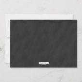 Chalkboard Happy New Year 2017ホリデーフォトカード シーズンカード (裏面)