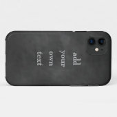 Chalkboard iPhone 5ケース Case-Mate iPhoneケース (裏面(横))