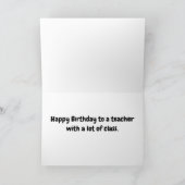 Chalkboard Kidsによるカスタマイズ可能なハッピーバースデー カード (内部)