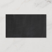 Chalkboard Leafの結婚Webサイト挿入 エンクロージャーカード (裏面)