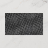 Chalkboard Leprechaun、セントパトリックの日チケット 名刺 (裏面)