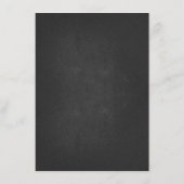 Chalkboard Lights Mason Jarsの情結婚報 エンクロージャーカード (裏面)