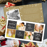 Chalkboard Little 結婚した Christmas Photo結婚's シーズンカード<br><div class="desc">fat*fa*tinで設計。簡単おカスタマイズ客様の文字、写真または画像と一緒に。おカスタム願い連絡はfat*fa*tin。請求カスタム料が適用される。 www.zazzle.com/fat_fa_tin www.zazzle.com/color_therapy www.zazzle.com/fatfatin_blue_knot www.zazzle.com/fatfatin_red_knot www.zazzle.com/fatfatin_box www.zazzle.com/fatfatin_design www.zazzle.com/fatfatin_ink</div>