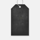 Chalkboard Mason Jar結婚's Thank You ギフトタグ (裏面)