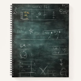 Chalkboard Math Doodlesノートブック ノートブック