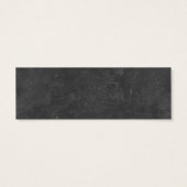 Chalkboard QRコードの結婚Webサイト挿入カード (裏面)