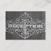 Chalkboard Responseの電子メールまたは電話カード エンクロージャーカード (裏面)