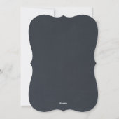 Chalkboard Script Hanukkahフォトカード シーズンカード (裏面)
