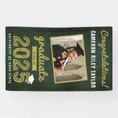 Chalkboard Sketch 2025写真卒業パーティー 横断幕 (横)