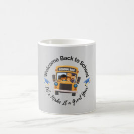 Chalkboard Style School Mug コーヒーマグカップ