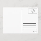 Chalkboard Thank Youポストカード ポストカード (裏面)