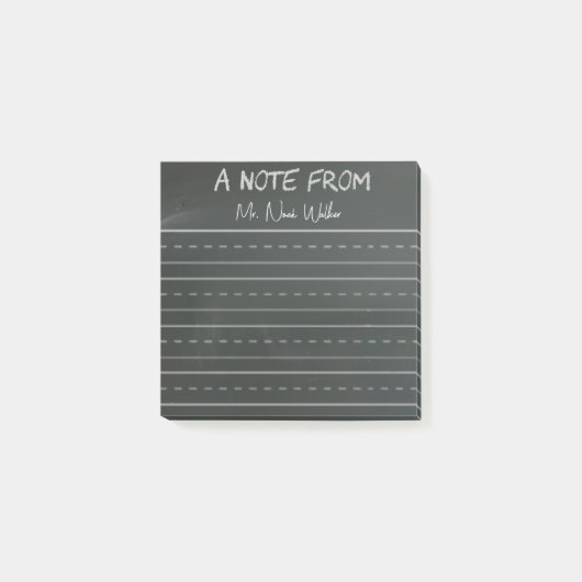  Chalkboard Themed Post-it Notes ポストイット (正面)