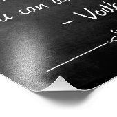 Chalkboard Trust You Can Dance Vodka 結婚's フォトプリント (角)