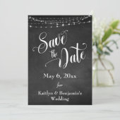 Chalkboard, White Lights & Script, Save the Date セーブザデート (スタンド正面)