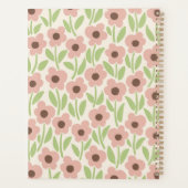 Chalkflower Garden Retro Pastel-Inspired  プランナー手帳 (裏面)