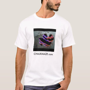 CHALKMAZEのアルバムカバー、CHALKMAZE.com Tシャツ