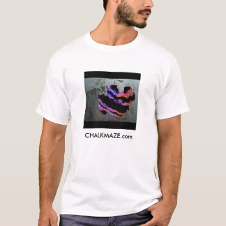 CHALKMAZEのアルバムカバー、CHALKMAZE.com Tシャツ