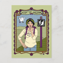 Challenge_A_はがきを受け入れる ポストカード