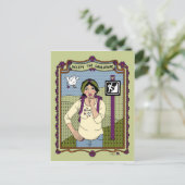 Challenge_A_はがきを受け入れる ポストカード (スタンド正面)