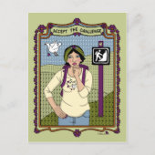 Challenge_A_はがきを受け入れる ポストカード (正面)