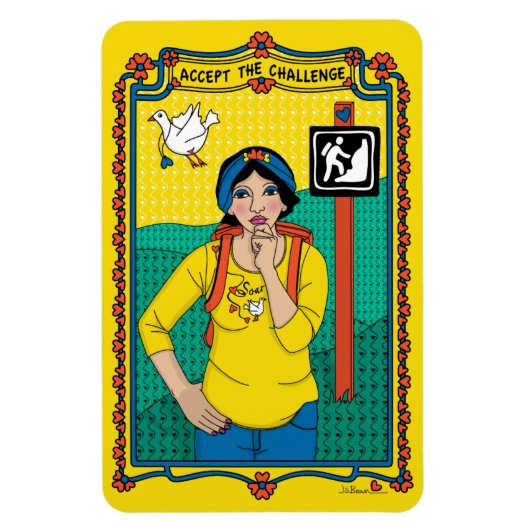 Challenge_B_4x6冷蔵庫磁石を受け入れる マグネット (縦)