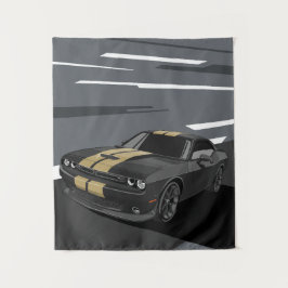 Challenger Black タペストリー