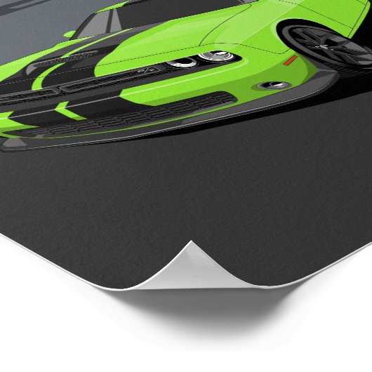 Challenger Green ポスター (角)