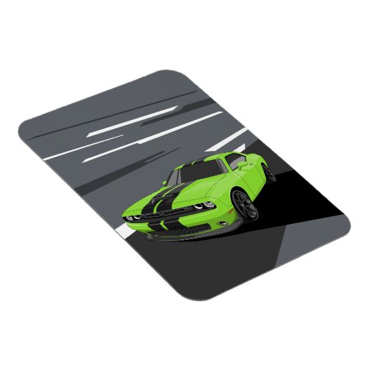 Challenger Green マグネット (右側)