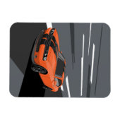 Challenger Orange マグネット (横)