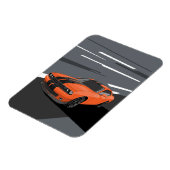 Challenger Orange マグネット (左側)