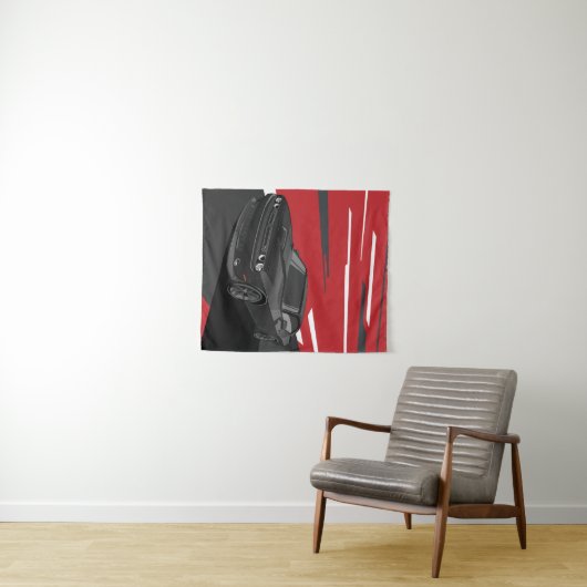 Challenger RT black タペストリー (インサイチュ(横))