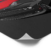 Challenger RT black ポスター (角)