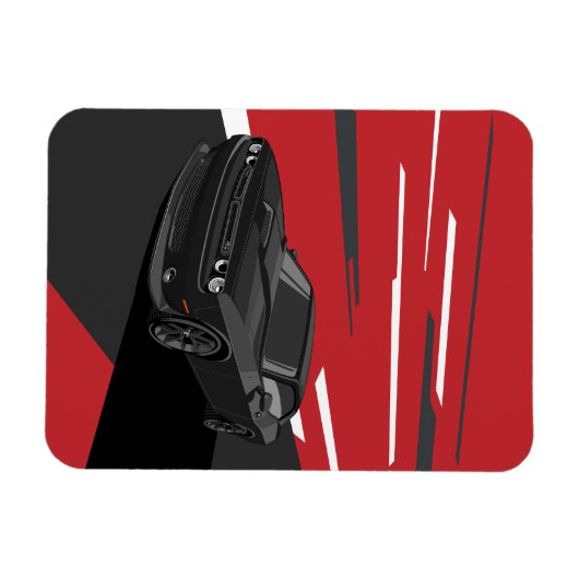 Challenger RT black マグネット (横)