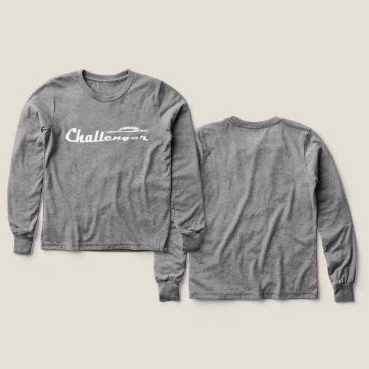 Challenger SRT T-Shirt (デザイン 正面＆背面)