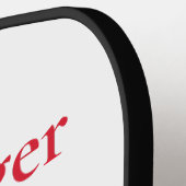 Challenger X Triumph Minimalist Pickleball Paddle ピックルボールラケット (左詳細)