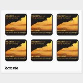 CHALLENGESスタンプ スクエアシール (シート)