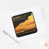 CHALLENGESスタンプ スクエアシール (封筒)