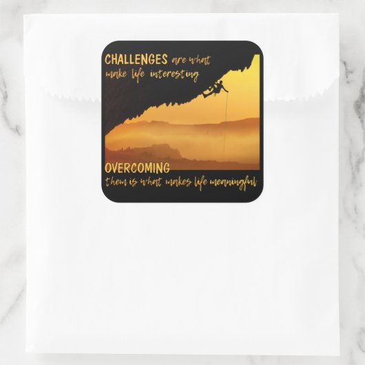 CHALLENGESスタンプ スクエアシール (バッグ)