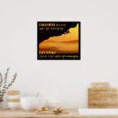 CHALLENGESポスター ポスター (キッチン)