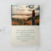 CHALLENGES - DAUGHTER CARE CARD サンキューカード (内部)